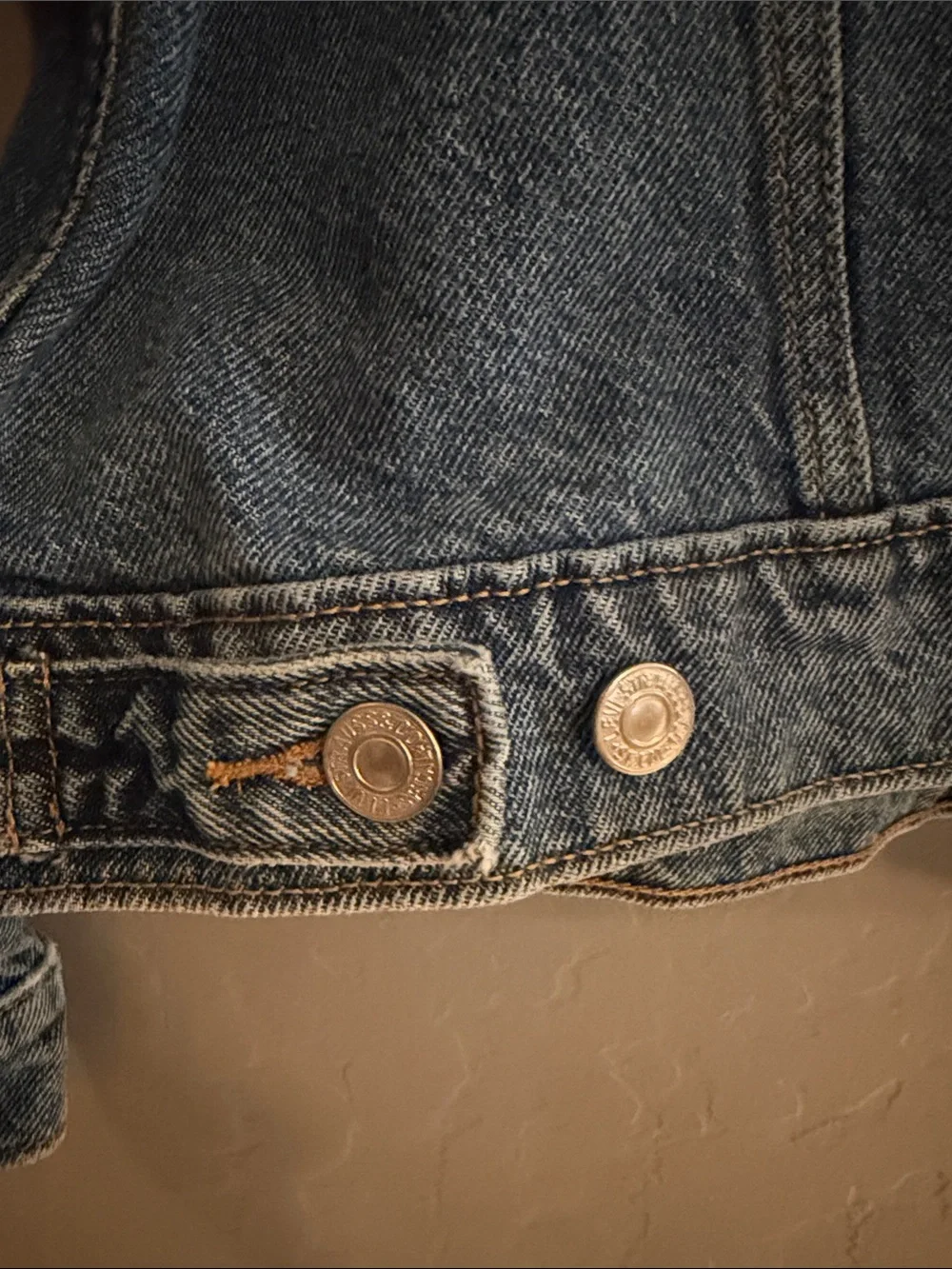 Levi's Blue Denim Trucker Jacket
